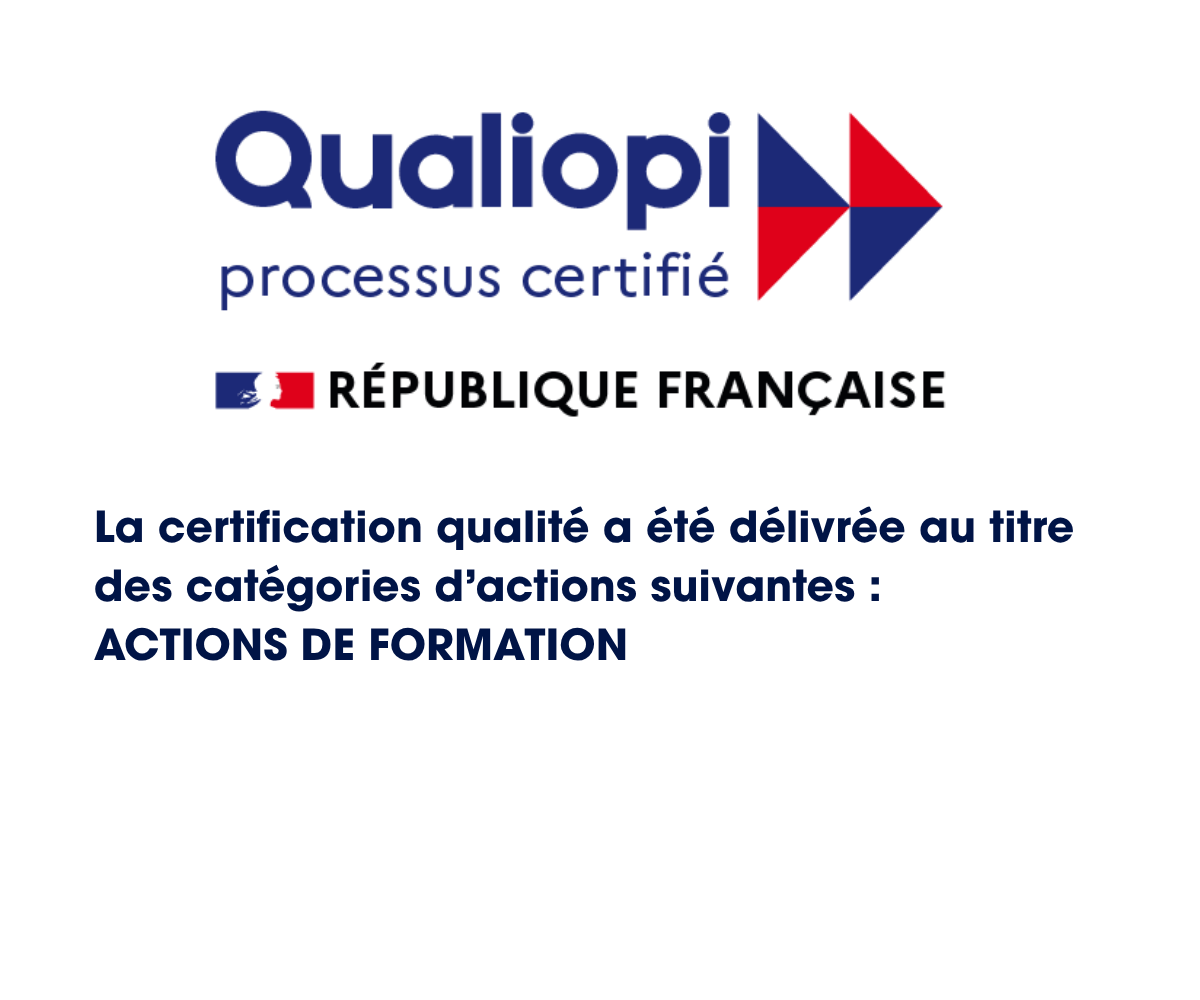 Qualiopi — certification qualité délivrée au titre des actions de formation